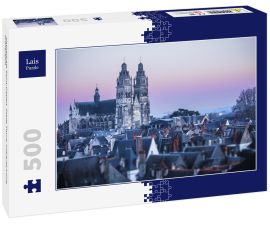 Lais Puzzle - Kathedrale Saint-Gatien, Stadt Tours, Indre-et-Loire, Frankreich - 500 Teile