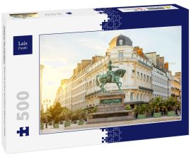 Lais Puzzle - Statue der Heiligen Jeanne d'Arc auf dem Martroi-Platz, Orleans, Frankreich - 500 Teile