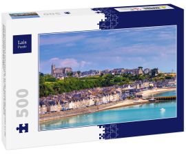 Lais Puzzle - Panoramablick auf Cancale, an der Küste des Atlantiks an der Baie du Mont Saint Michel, in der Region Bretagne (Westfrankreich) gelegen - 500 Teile