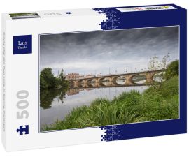 Lais Puzzle - Brücke über den Fluss Loire, in Roanne, Frankreich - 500 Teile