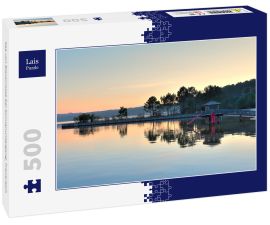Lais Puzzle - See von Biscarrosse bei Sonnenuntergang, Frankreich - 500 Teile