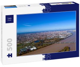 Lais Puzzle - Luftaufnahme von Bordeaux in der Gironde, Frankreich - 500 Teile