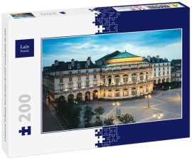 Lais Puzzle - Oper der Stadt Rennes, place de l'hotel de ville, Bretagne, Frankreich - 200 Teile