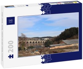 Lais Puzzle - STADT TARARE - RHONE - VIADUKT AUF DER TURDINE, Frankreich - 200 Teile
