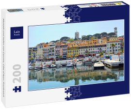 Lais Puzzle - Altstadt und Hafen von Cannes, Côte d'Azur, Frankreich - 200 Teile