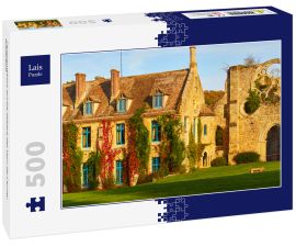 Lais Puzzle - Panoramablick auf die Abbaye des Vaux-de-Cernay, Frankreich - 500 Teile