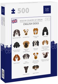 Lais Puzzle - Hunde Großbritanniens - 500 Teile