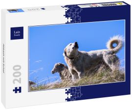 Lais Puzzle - Akbash mit Schaf - 200 Teile