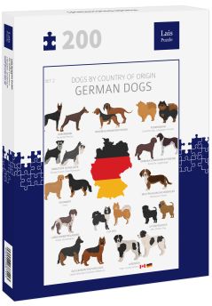 Lais Puzzle - Hunde Deutschlands - 200 Teile