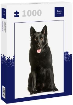 Lais Puzzle - Deutscher Schäferhund schwarz - 1.000 Teile