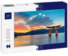 Lais Puzzle - Großes schwimmendes Tor (O-Torii) in Miyajima, Japan - 1.000 Teile