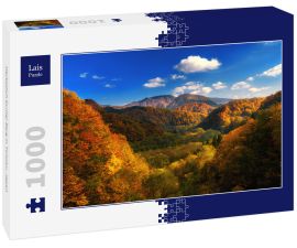 Lais Puzzle - Herbstlich bunter Berg in Tohoku, Japan - 1.000 Teile