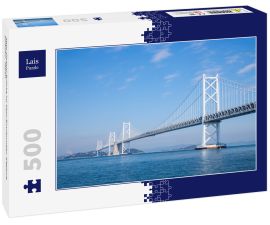Lais Puzzle - Seto-Ohashi-Brücke im Seto-Binnenmeer, Kagawa, Shikoku, Japan - 500 Teile