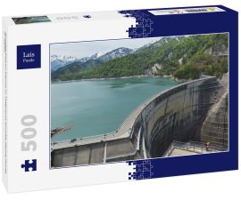 Lais Puzzle - Kurobe Daiyon Damm in Tateyama Kurobe Alpine Route in Japan - 500 Teile