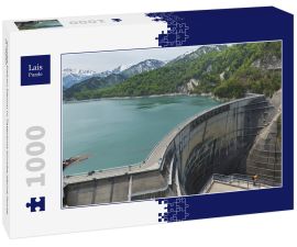 Lais Puzzle - Kurobe Daiyon Damm in Tateyama Kurobe Alpine Route in Japan - 1.000 Teile