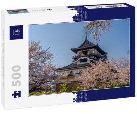 Lais Puzzle - Schloss Inuyama und Kirschblüten, Japan - 500 Teile