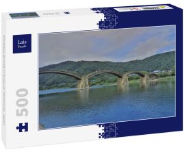 Lais Puzzle - Kintaikyo-Brücke in Iwakuni, Hiroshima, Japan - 500 Teile