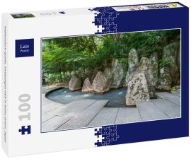 Lais Puzzle - Kohlensäure-Quelle, Tanasangen Park in Arima Onsen, Japan - 100 Teile
