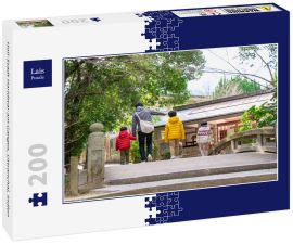Lais Puzzle - Holi-Stadt Haridwar am Ganges, Uttranchal, Indien - 200 Teile