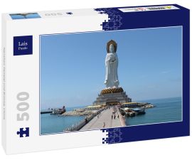 Lais Puzzle - Nanshan-Tempel und Brücke, China - 500 Teile