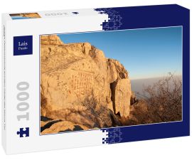 Lais Puzzle - Antike Felseninschrift auf dem Gipfel des Mount Tai, China - 1.000 Teile