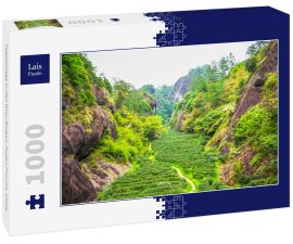 Lais Puzzle - Teeplantage in den Wuyi-Bergen, Fujian-Provinz, China - 1.000 Teile