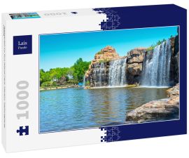Lais Puzzle - Wasserfall im Sun Island Park, Harbin, Heilongjiang, China - 1.000 Teile