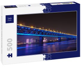 Lais Puzzle - Brücke in Wuhan Yangtze River Bridge, China - 500 Teile