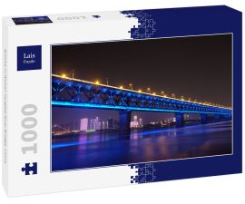 Lais Puzzle - Brücke in Wuhan Yangtze River Bridge, China - 1.000 Teile