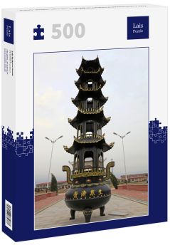 Lais Puzzle - Altes chinesisches Räuchergefäß, Luannan, Hebei, China - 500 Teile