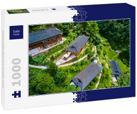 Lais Puzzle - Traditionelles Miao-Dorf, Guizhou, China - 1.000 Teile