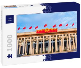 Lais Puzzle - Nationalmuseum von China auf dem Platz des Himmlischen Friedens - 1.000 Teile