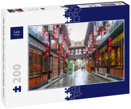 Lais Puzzle - Alte Straße der alten Stadt Jinli, Chengdu, China - 200 Teile