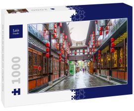 Lais Puzzle - Alte Straße der alten Stadt Jinli, Chengdu, China - 1.000 Teile
