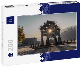 Lais Puzzle - Pailou in Xidi, Anhui, China - 200 Teile