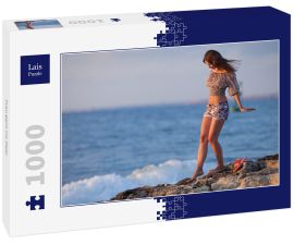 Lais Puzzle - Frau geht ins Meer - 1.000 Teile