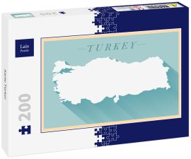 Lais Puzzle - Karte Türkei - 200 Teile