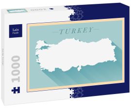 Lais Puzzle - Karte Türkei - 1.000 Teile