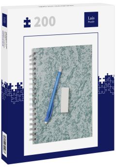 Lais Puzzle - Notizbuch mit Stift - 200 Teile