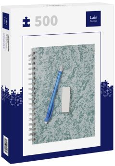 Lais Puzzle - Notizbuch mit Stift - 500 Teile