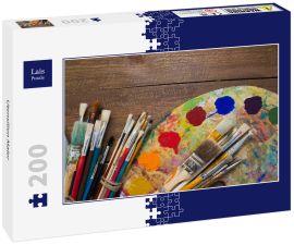Lais Puzzle - Utensilien Maler - 200 Teile