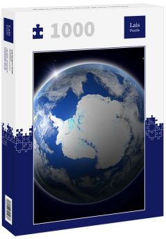 Lais Puzzle - Antarktis vom All aus bei Sonnenuntergang - 1.000 Teile