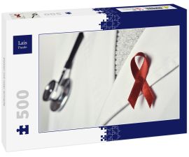 Lais Puzzle - Doktor mit roter Schleife - 500 Teile