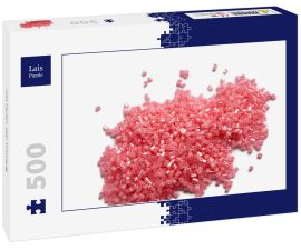 Lais Puzzle - rosa Perlen, sehr schwierig - 500 Teile