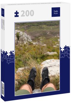 Lais Puzzle - Klippe der Lady Slipper Mountains, Port Elizabeth, Südafrika - 200 Teile