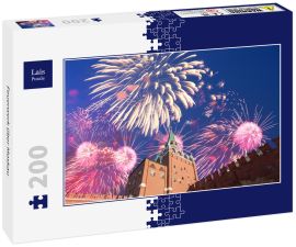 Lais Puzzle - Feuerwerk über Moskau - 200 Teile