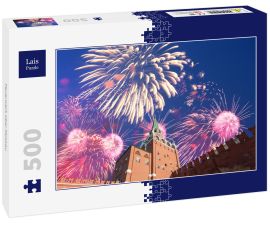 Lais Puzzle - Feuerwerk über Moskau - 500 Teile