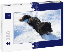 Lais Puzzle - Hund im Schnee - 200 Teile