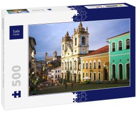 Lais Puzzle - Rosario dos Pretos Kirche in Salvador von Bahia, Brasilien - 500 Teile