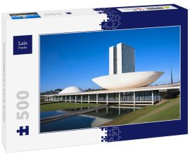 Lais Puzzle - Parlamentsgebäude in Brasilia, Brasilien - 500 Teile